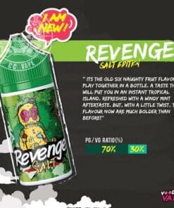 REVENGE VOODOO巫毒小綠人 小菸 菸油 30ml 3.5% 台灣電子煙批發