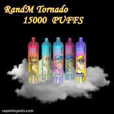 FUMOT Tornado RandM 15000 Puffs 歐美爆款 一次性電子煙/可充電拋棄式電子煙
