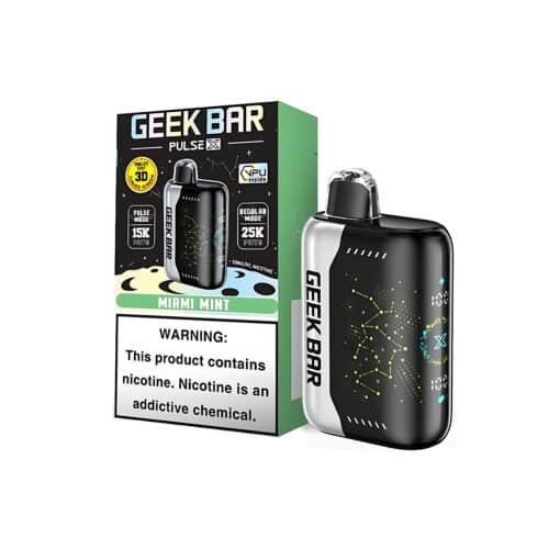 歐美爆款 GEEK BAR 25000 PUFFS 5%尼古丁含量 大口數抛棄式一次性霧化棒 - 图片 5